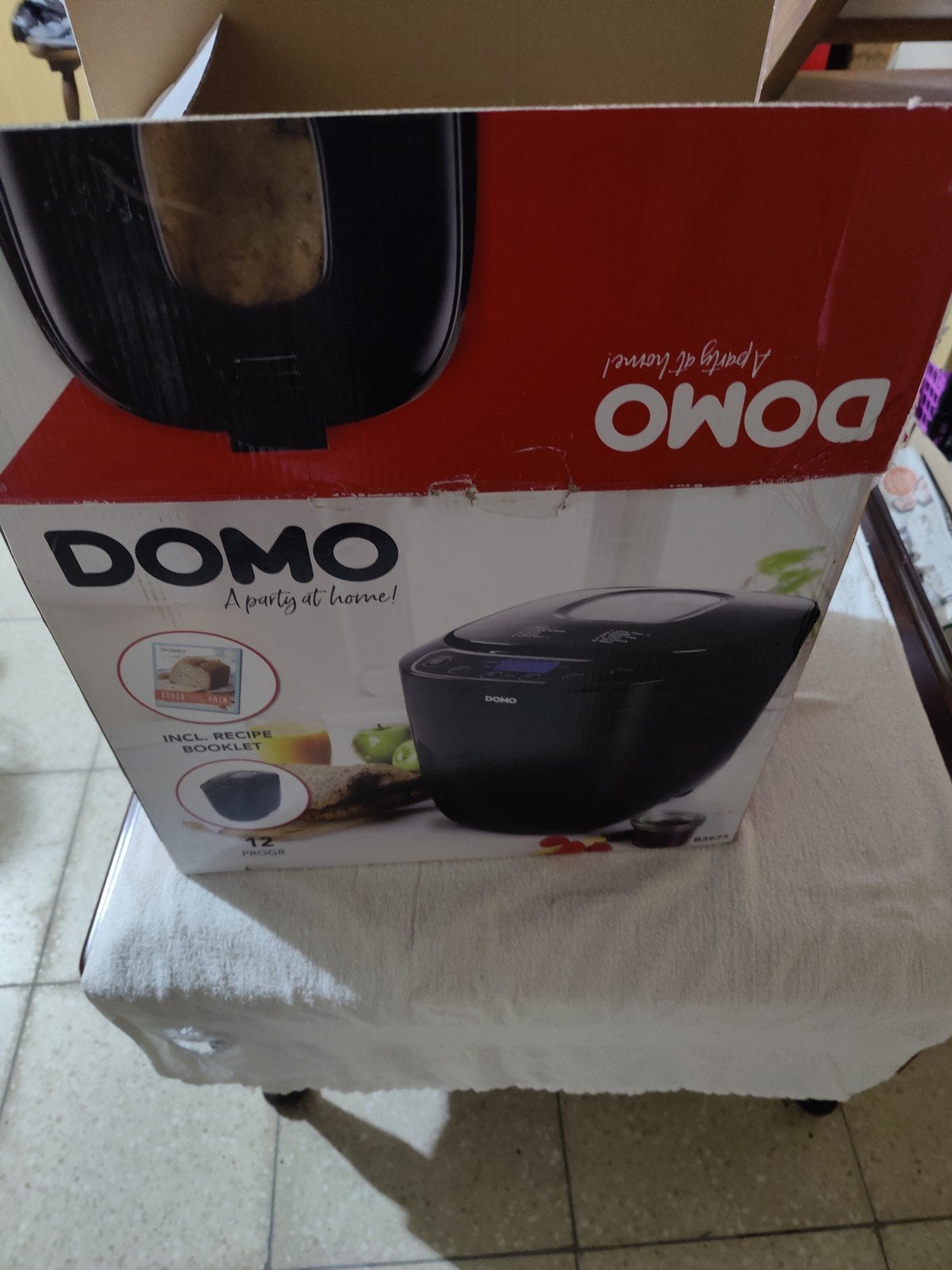 broodbakmachine Domo, Ophalen of Verzenden, Zo goed als nieuw