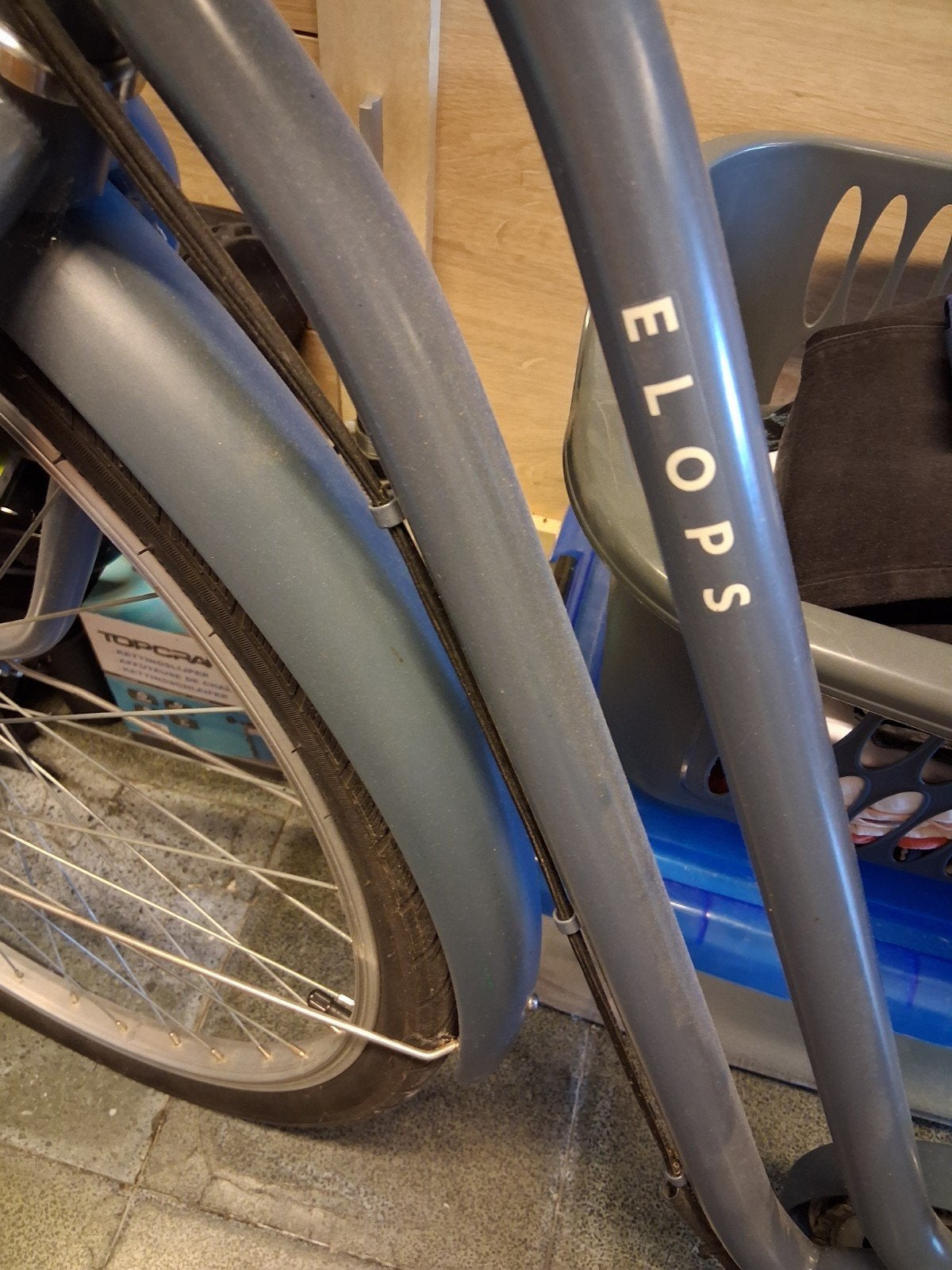 damesfiets, Ophalen, Zo goed als nieuw, Dames, Elops ( Decathlon )