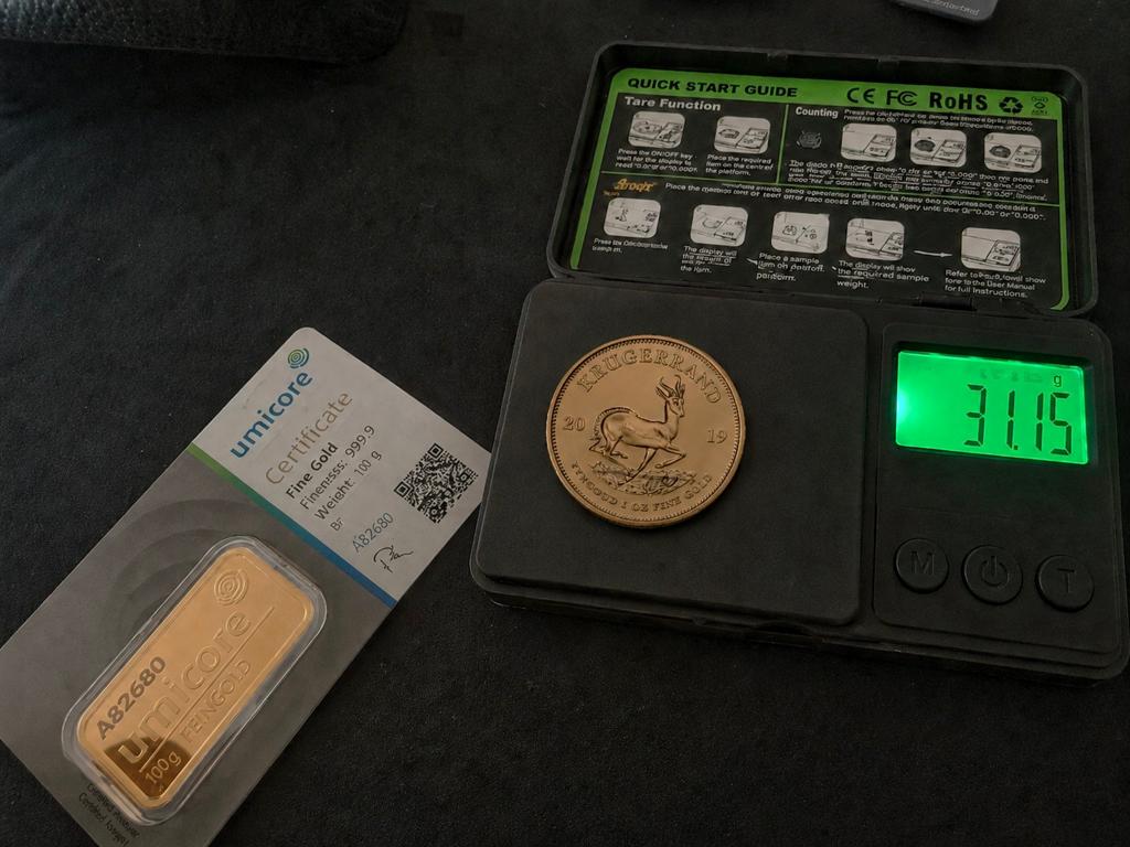 Pièce d'or Krugerrand 1 oz, Postzegels en Munten, Ophalen of Verzenden