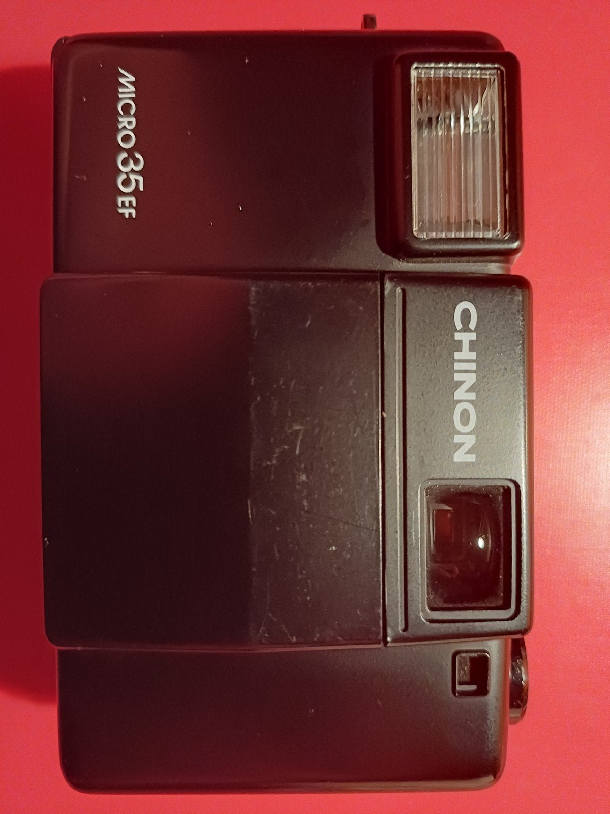 CHINON MICRO 35EF FILMCAMERA (1986), Audio, Tv en Foto, Ophalen of Verzenden, Gebruikt, Compact, Overige Merken