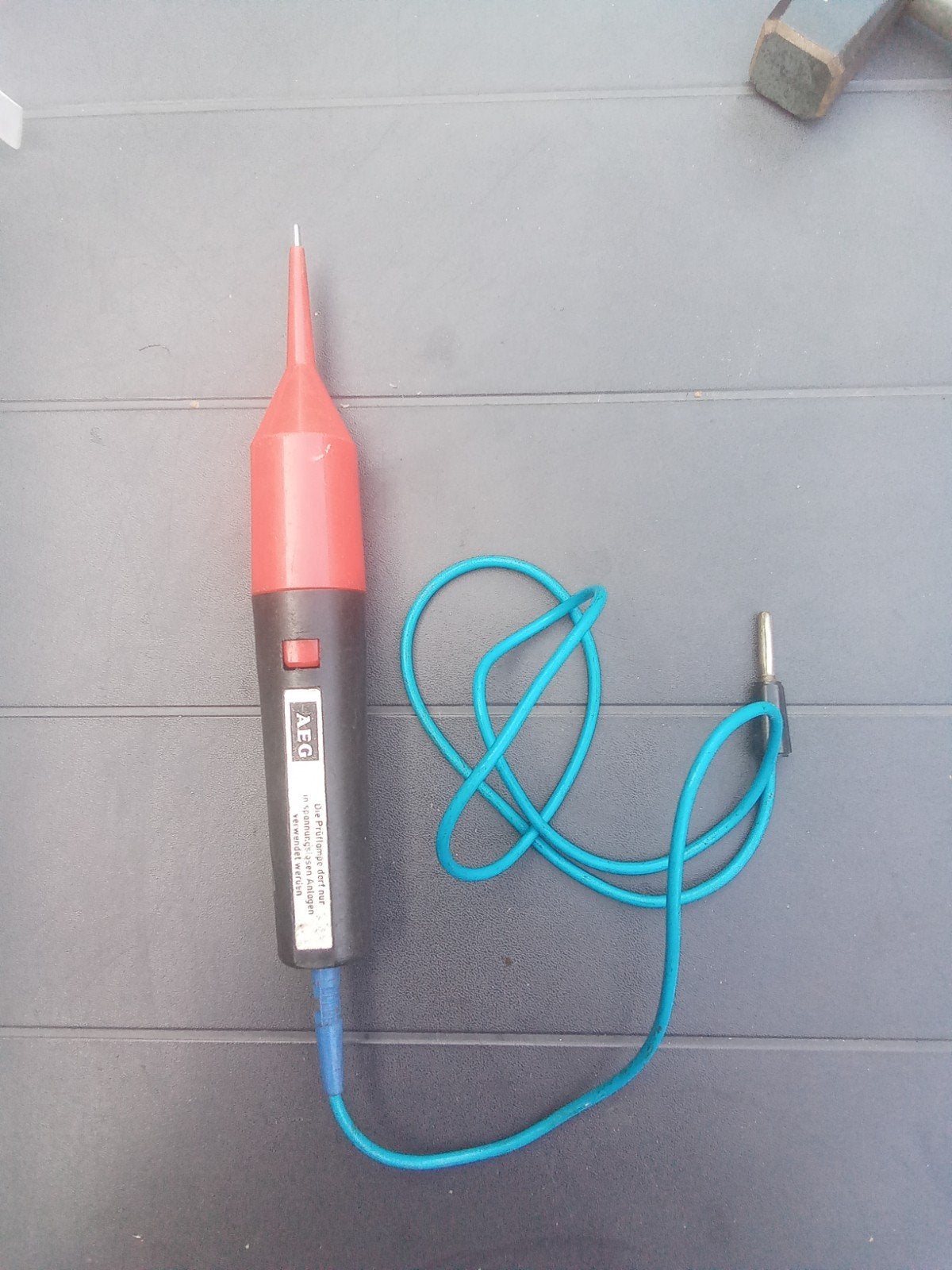 Spanningszoeker of circuit tester (AEG), Ophalen of Verzenden