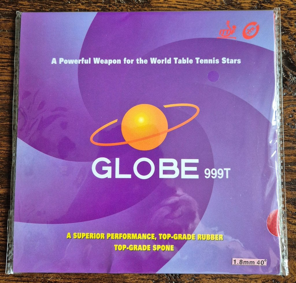 Revêtement Globe 999T rouge 1,8 mm., Sports & Fitness, Ping-pong, Enlèvement ou Envoi, Neuf, Autres types