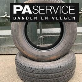 2x Continental 215 65 16C verzwaarde zomerbanden met 6.9 mm, Pneus et Jantes, 215 mm, 16 pouces, Véhicule de tourisme