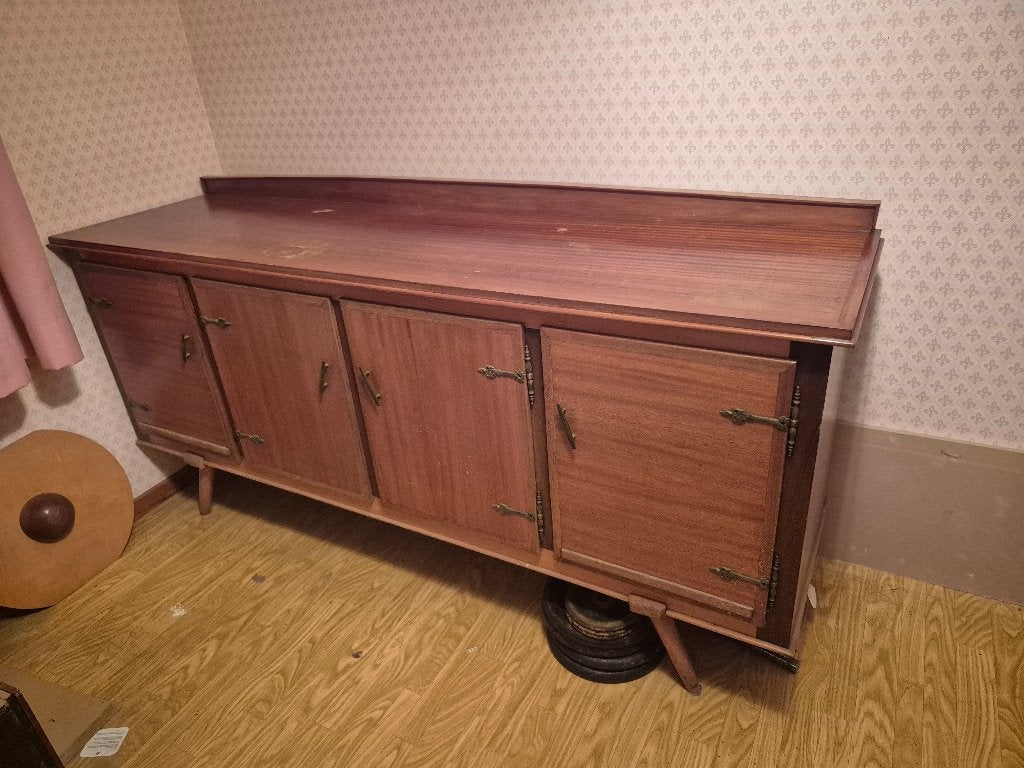 Dressoir, Ophalen, Gebruikt, Met deur(en), 200 cm of meer