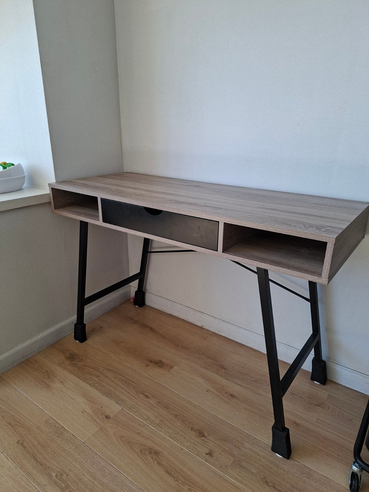 Bureau, Huis en Inrichting, Bureaus, Ophalen, Zwart, Gebruikt, Schoolbureau