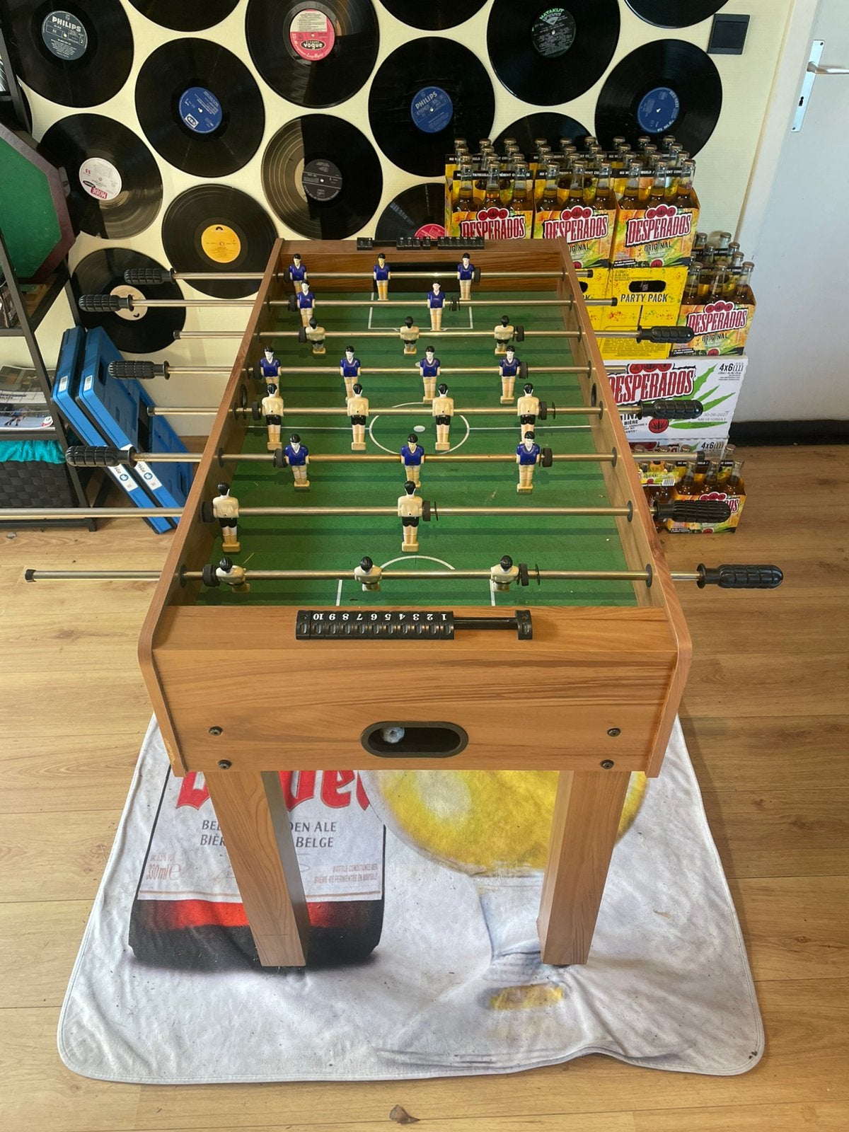 Kickertafel, Enlèvement, Utilisé