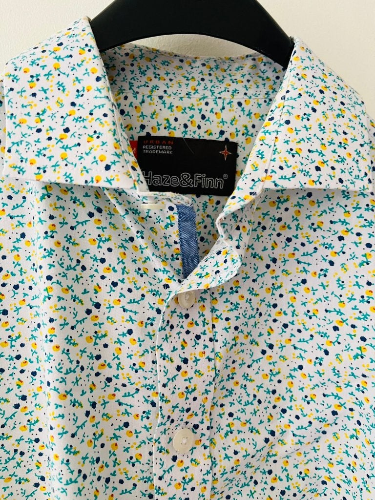 Chemise urbaine Haze & Finn pour homme, taille M Modern, Tour de cou 39/40 (M), Enlèvement ou Envoi, Comme neuf, Haze & Finn
