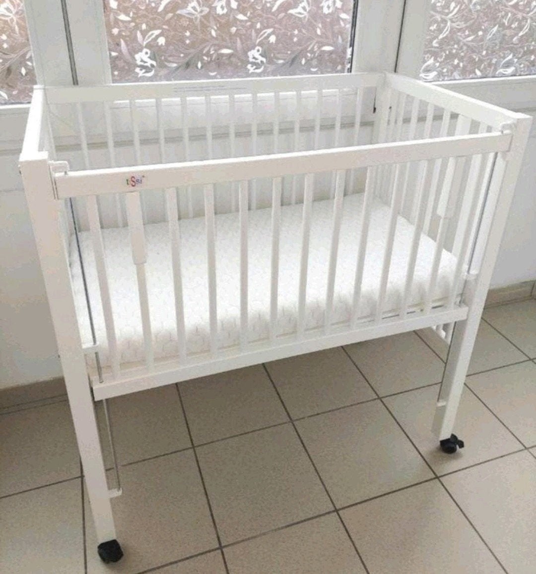 TiSsi Maxi Boxspring Lit d'Appoint Blanc, Enlèvement, Comme neuf, Lit