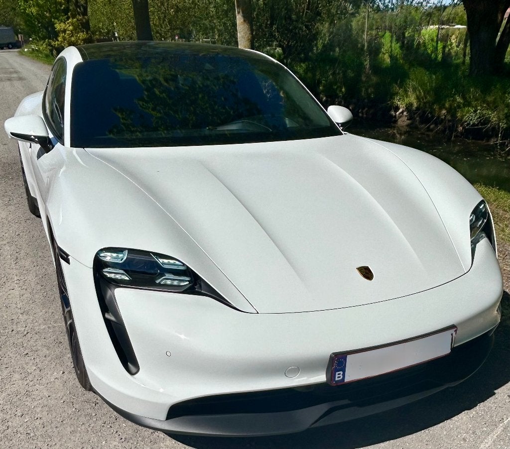 Porsche Taycan 476 PK, Auto's, Porsche, Automaat, 4 zetels, Achterwielaandrijving, Zwart