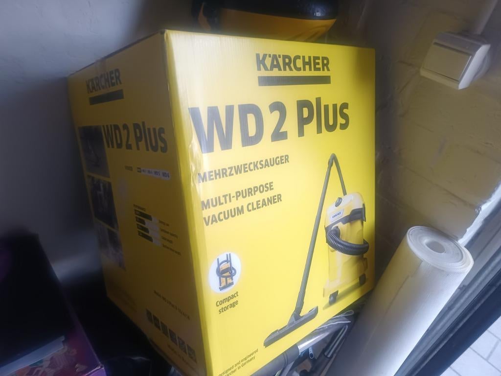 Kärcher WD2 Plus NIEUW, Ophalen