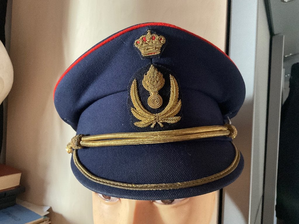 Rijkswacht, Verzamelen, Ophalen of Verzenden, Rijkswacht, Helm of Baret