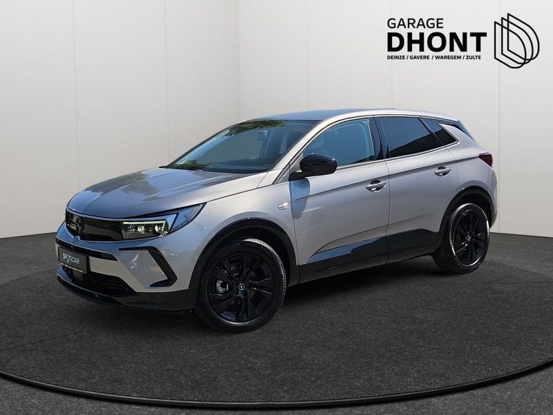 Opel Grandland GS - 1.2 Benzine - Automaat - 130PK, Autos, Argent ou Gris, Achat, Euro 6, Entreprise