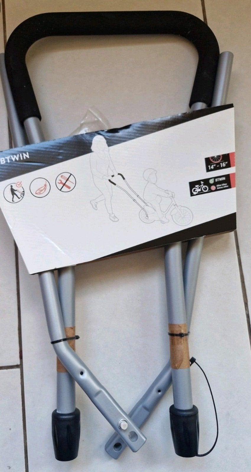 Barre d'apprentissage de l'équilibre vélo, Vélos & Vélomoteurs, Enlèvement ou Envoi, Neuf