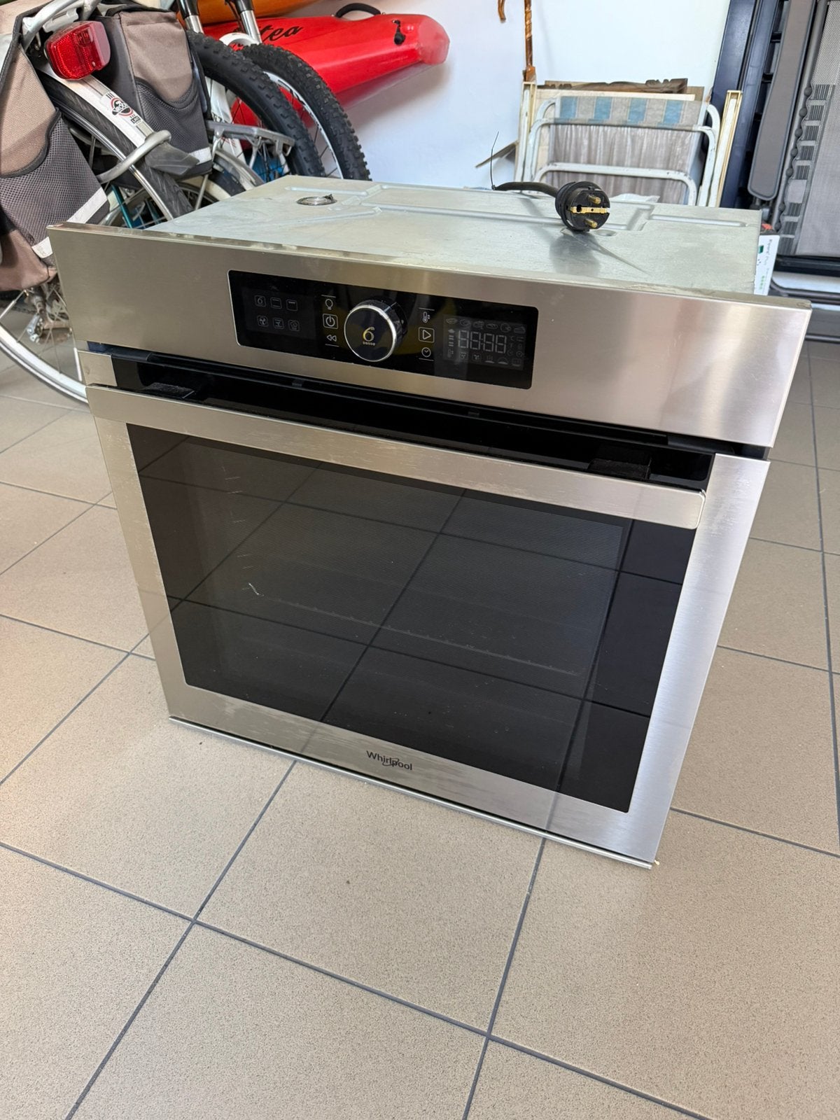 Oven whirlpool 73L inbouw, Elektronische apparatuur, Ovens, Ophalen, Whirlpool, Gebruikt, Oven