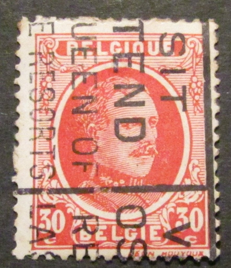 30 centiemen OBC 199b afgestempeld, Met stempel, Koninklijk huis, Frankeerzegel, Ophalen of Verzenden