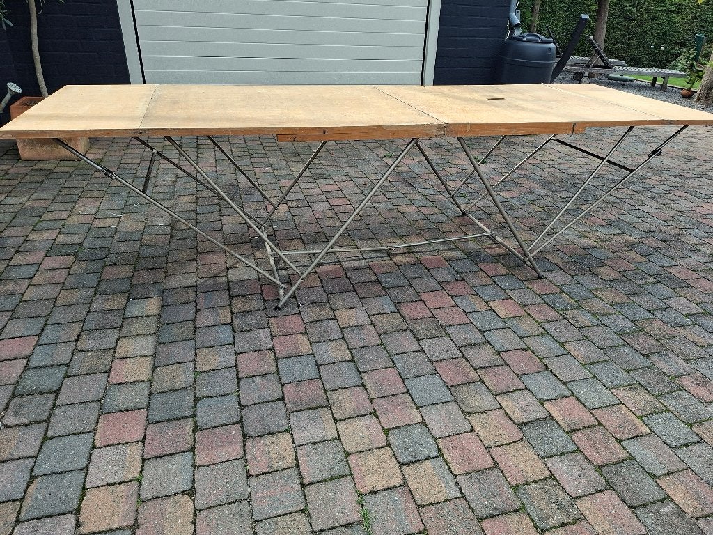 Behangenstafel, Huis en Inrichting, Tafelonderdelen, Ophalen, Gebruikt, 200 cm of meer, 100 tot 150 cm