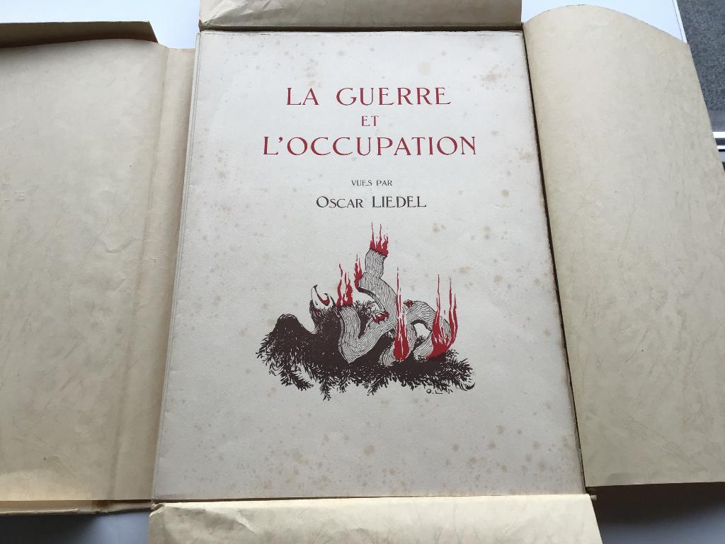 La guerre et l'occupation vues par Oscar Liedel, Enlèvement ou Envoi, Oscar Liedel