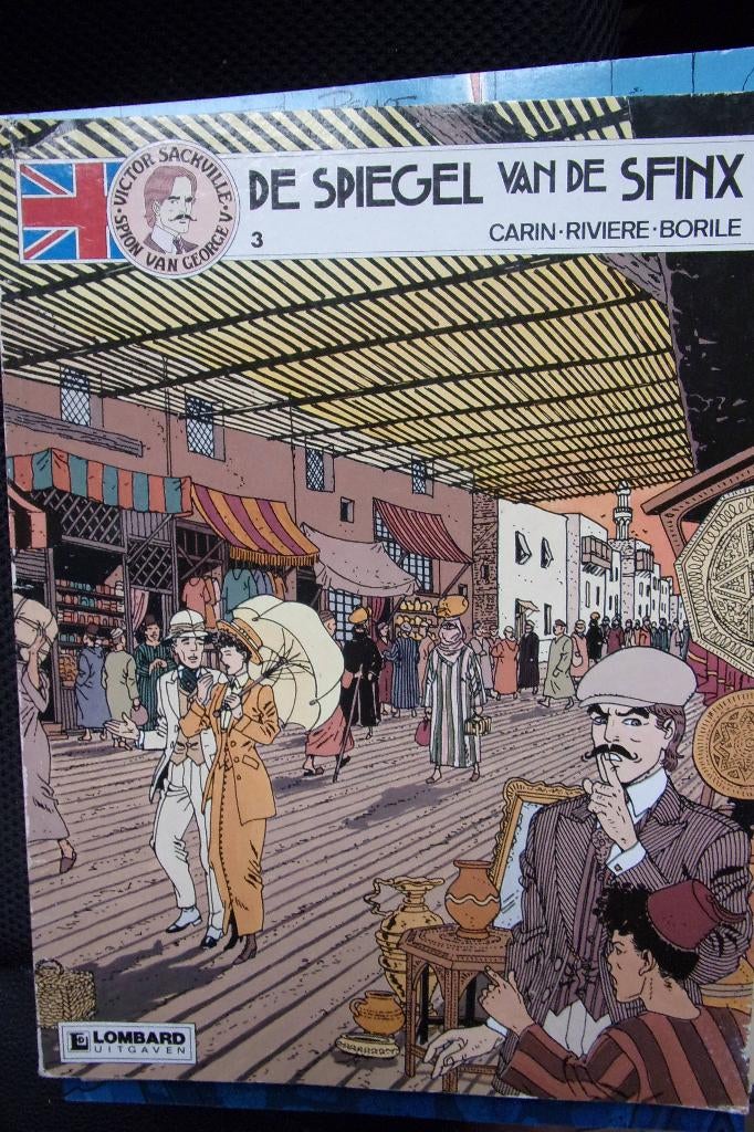 victor sackville  nr 3  de spiegel van de sfinx, Livres, BD, Envoi