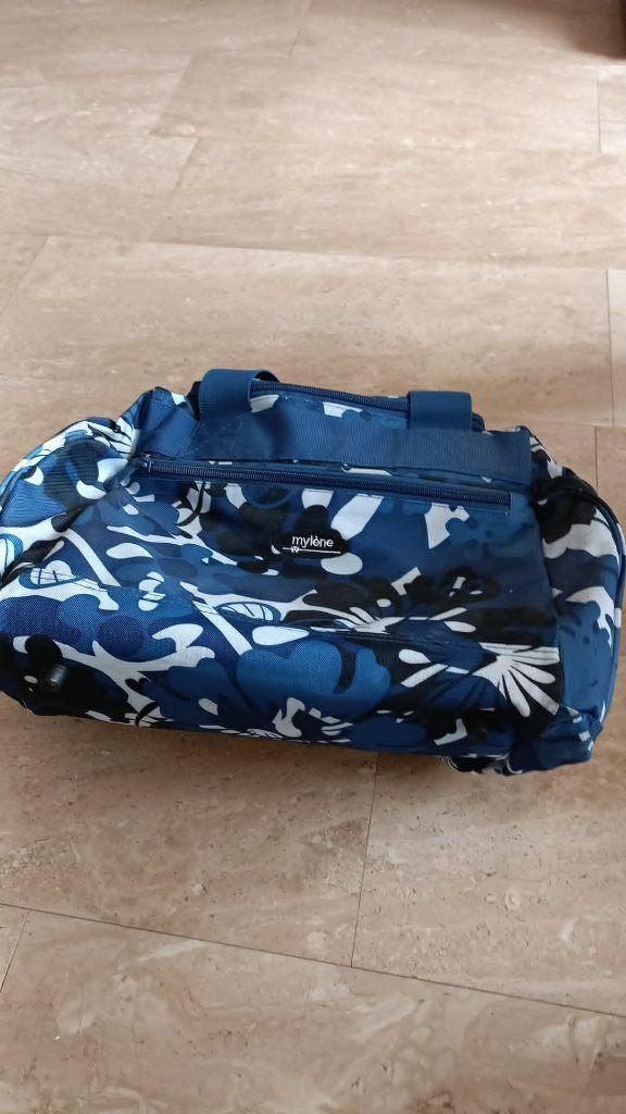 Blauwe reistas Mylene NIEUW, Ophalen, Nieuw, Blauw, 40 tot 60 cm