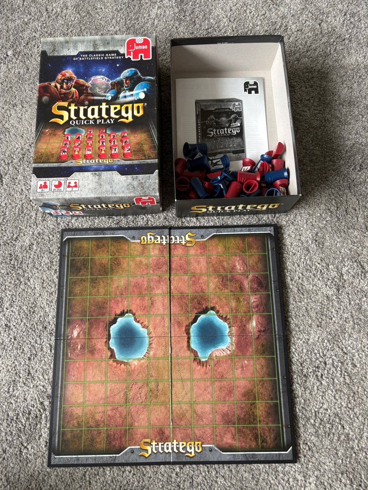 Stratego Quick play, Ophalen, Zo goed als nieuw