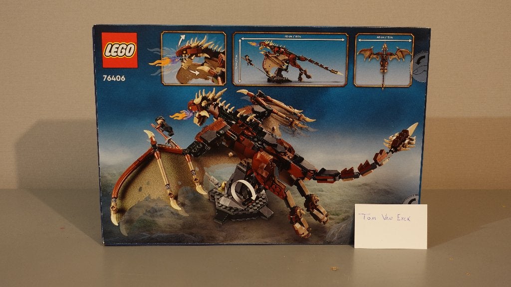 Lego 76406 - Hongaarse Hoornstaart draak, Lego, Ophalen of Verzenden, Complete set, Ongeopend/sealed