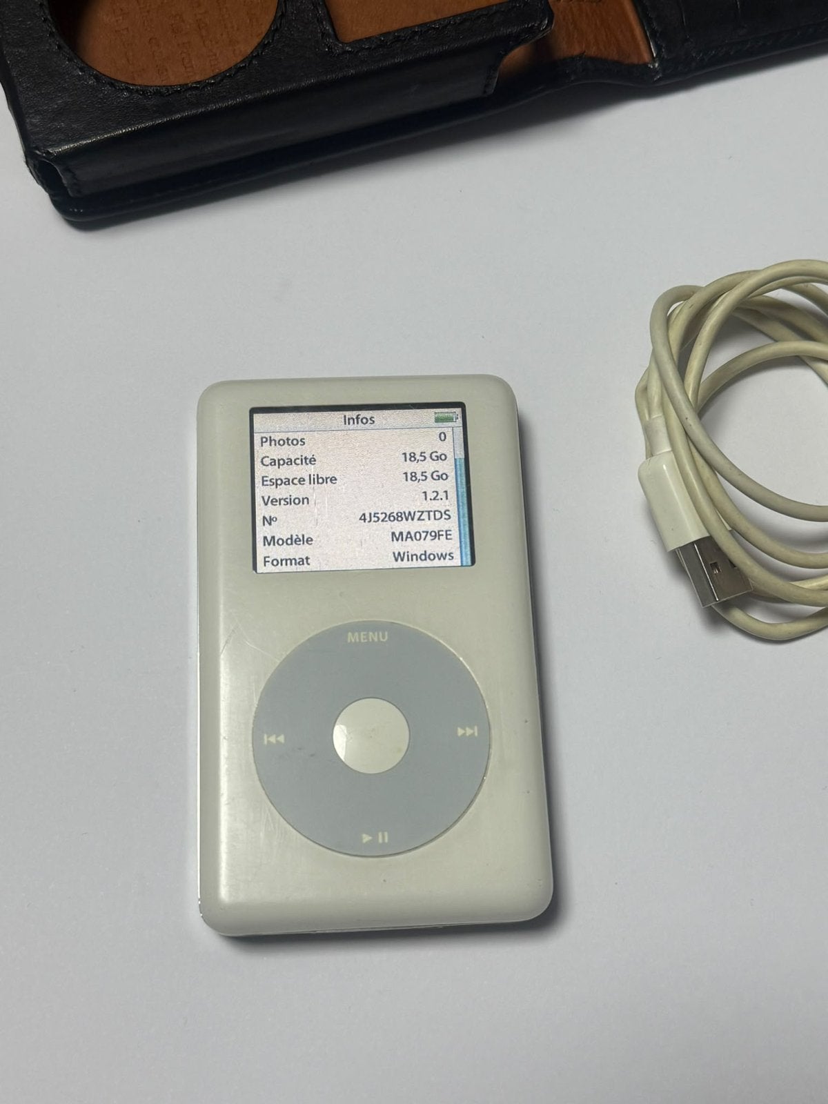 ipod classic video 20gb blanc, TV, Hi-fi & Vidéo, Enlèvement ou Envoi, Utilisé