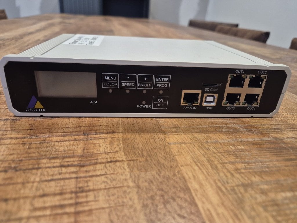 8x Astera AC4-U DMX Ethernet Gateway, Audio, Tv en Foto, Professionele apparaten, Ophalen, Gebruikt, Audio