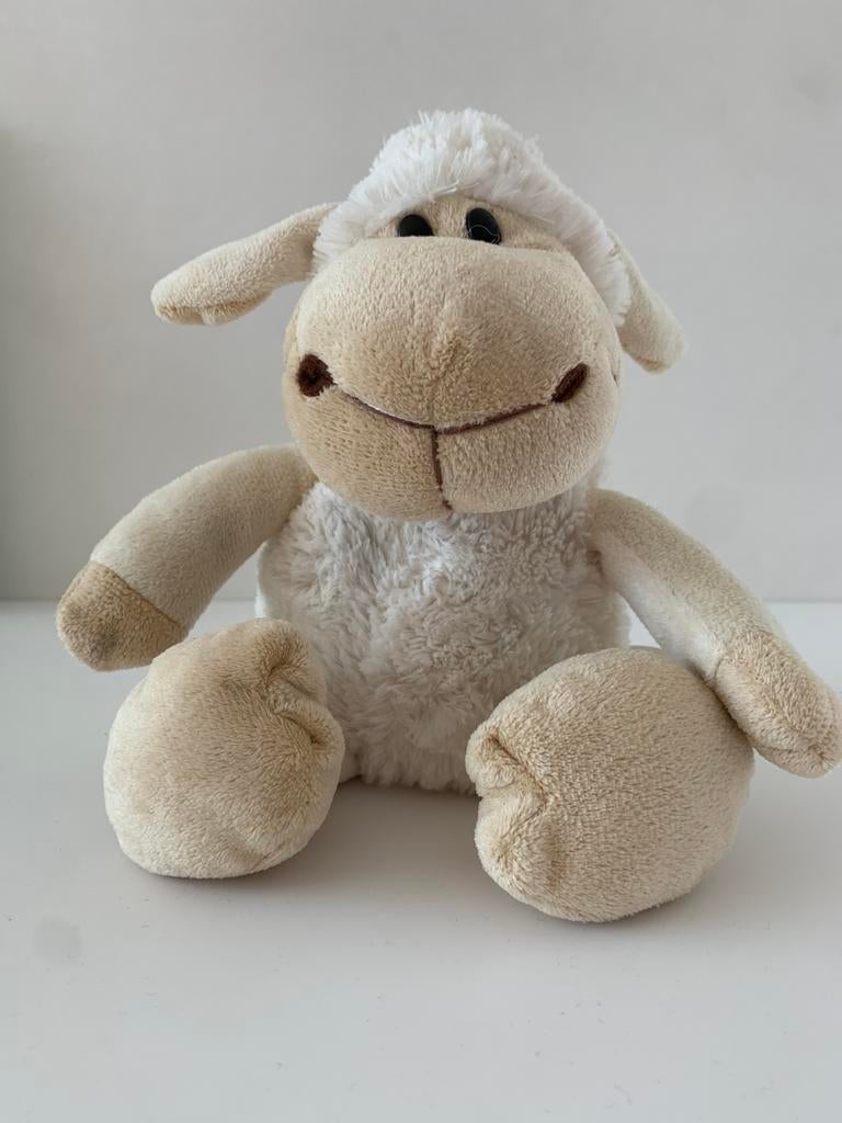 Knuffel schaapje, Ophalen, Gebruikt