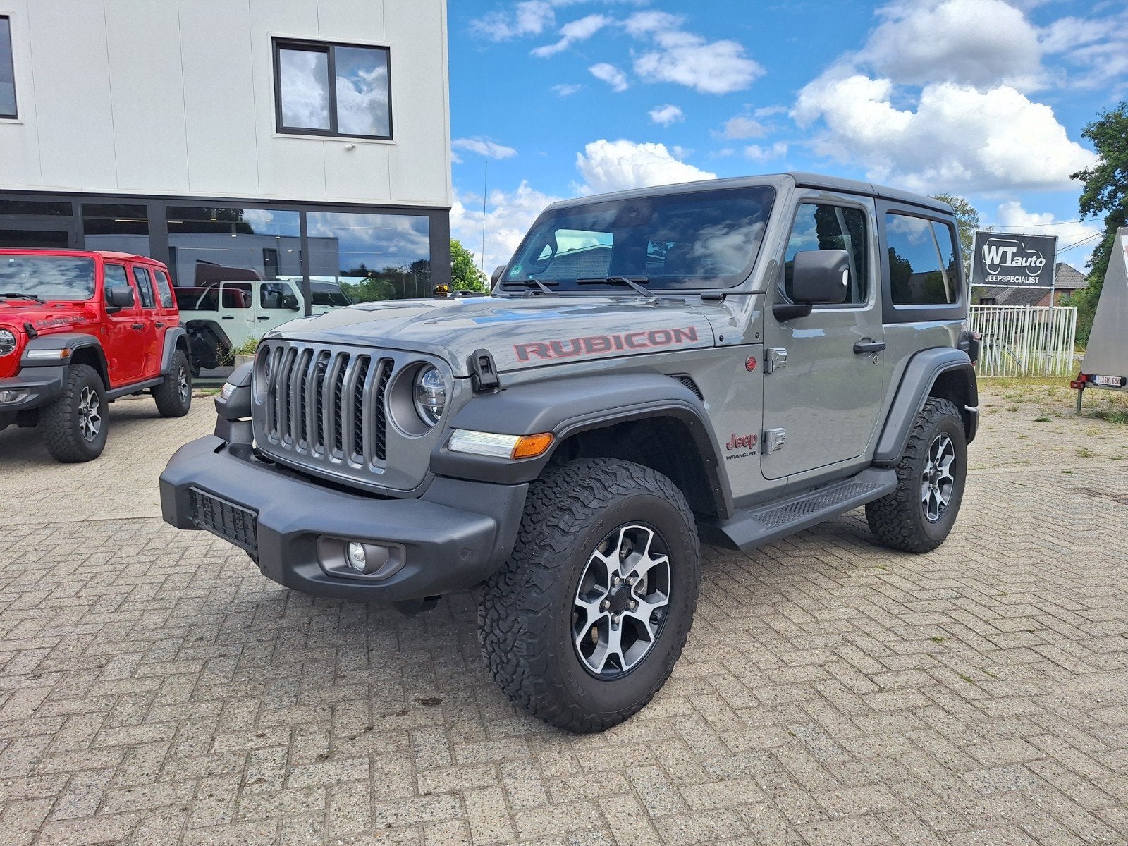 Jeep Wrangler 2.0 Turbo Rubicon, Autos, Cuir, Argent ou Gris, Achat, Euro 6