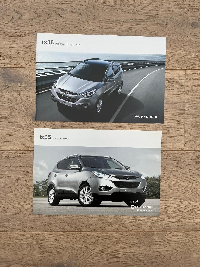 BROCHURES HYUNDAI ix35, Enlèvement ou Envoi