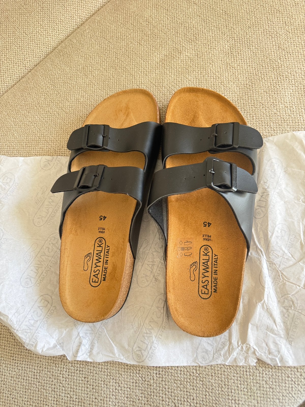 Sandales Homme EasyWalk, Kleding | Heren, Schoenen, Zwart, Nieuw, Ophalen, Sandalen