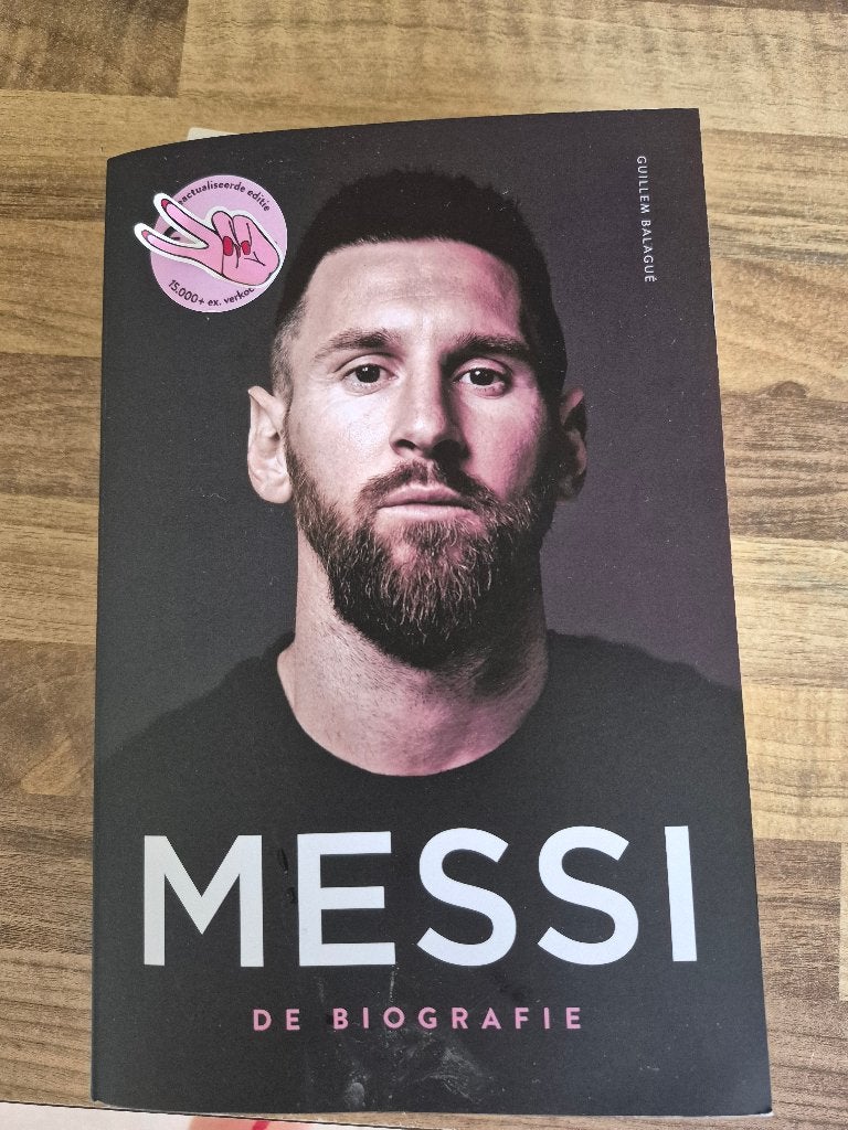 Biografie Messi, Boeken, Ophalen, Zo goed als nieuw