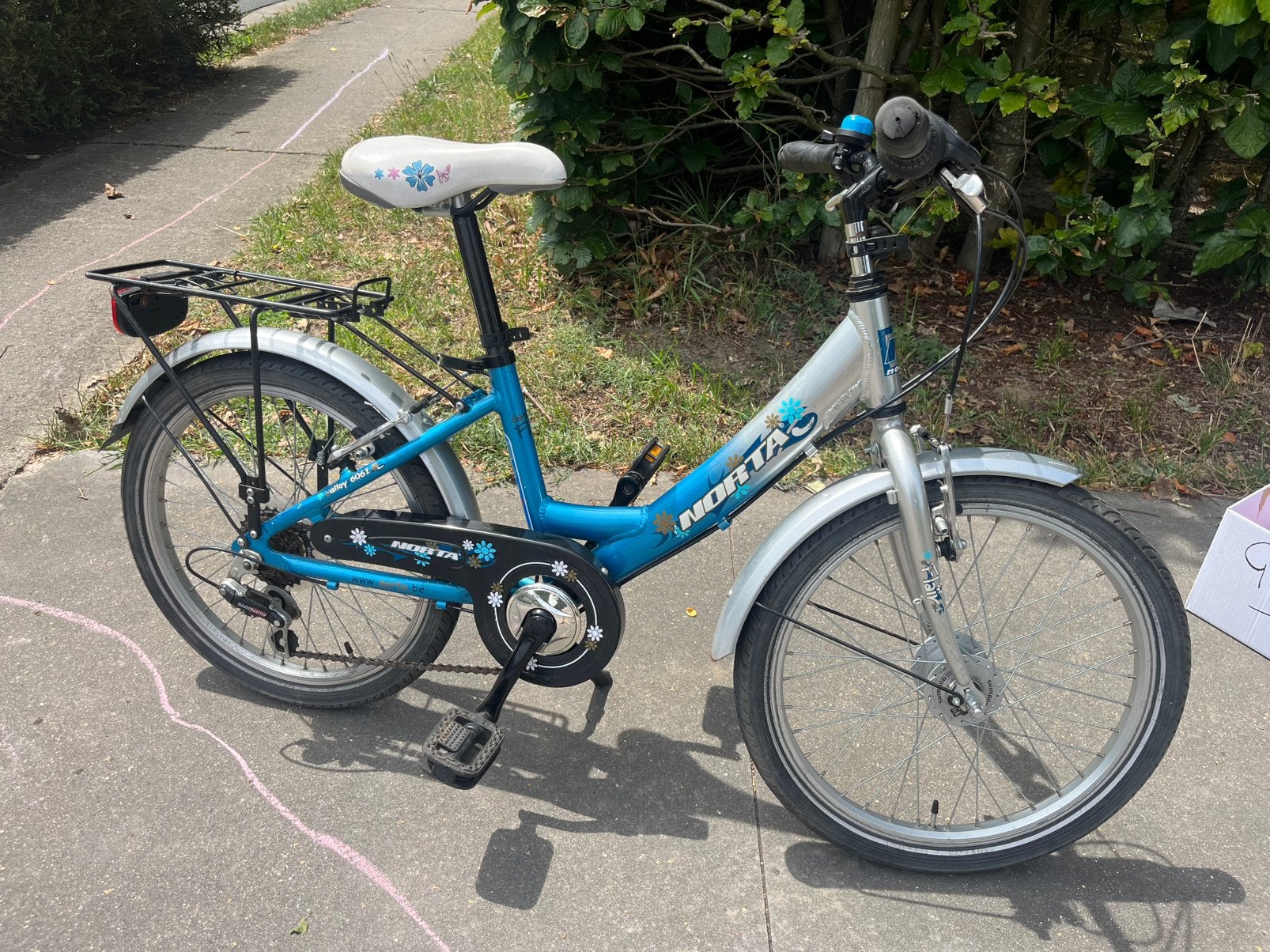 Norta 20 inch, Fietsen en Brommers, Ophalen, Gebruikt, Velgrem, Versnellingen