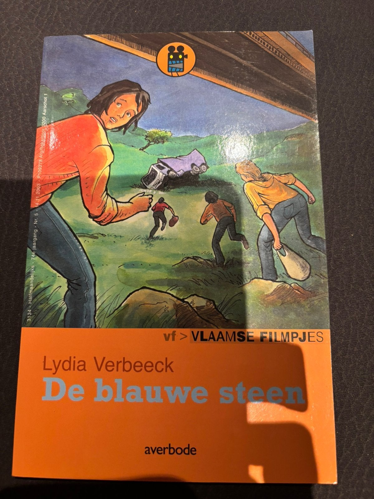 De blauwe steen: leesboek vlaamse filmpjes, Enlèvement ou Envoi, Comme neuf
