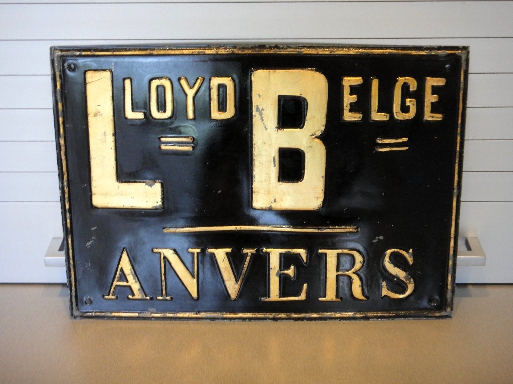 Lloyd Belge Anvers!, Antiquités & Art, Curiosités & Brocante, Enlèvement ou Envoi