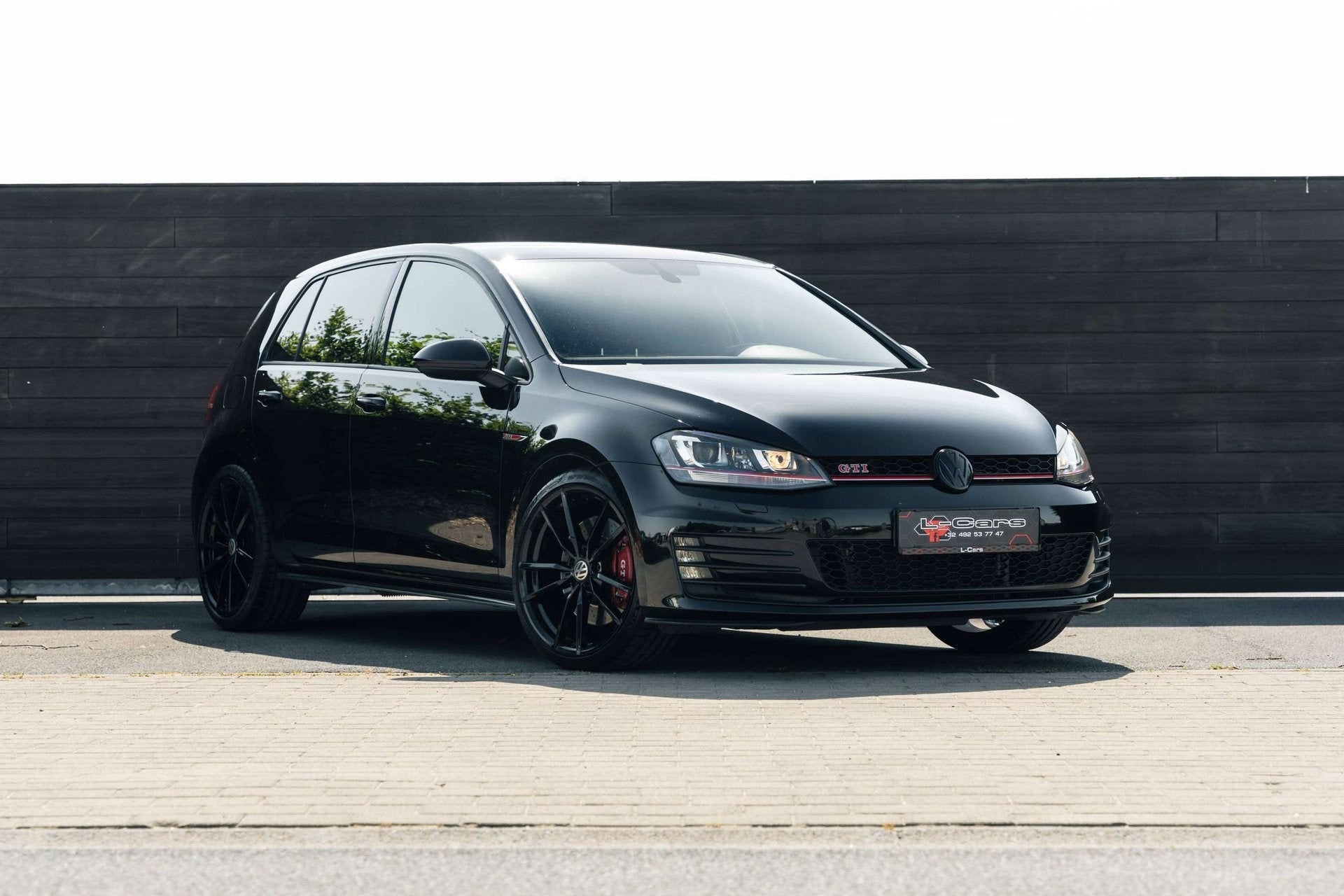 Volkswagen Golf GTI Golf 2.0 TSI Performance DSG, Auto's, Automaat, Gebruikt, 4 cilinders, Zwart