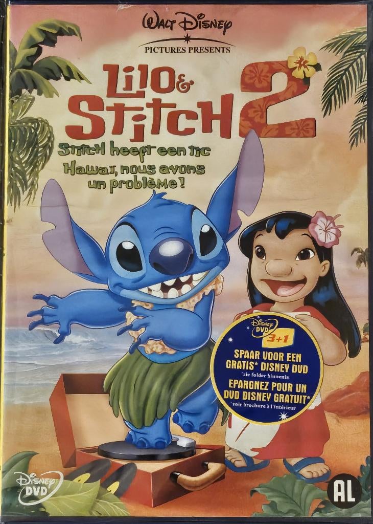 Lilo & Stitch 2 (2005) Disney, Cd's en Dvd's, Ophalen of Verzenden, Zo goed als nieuw