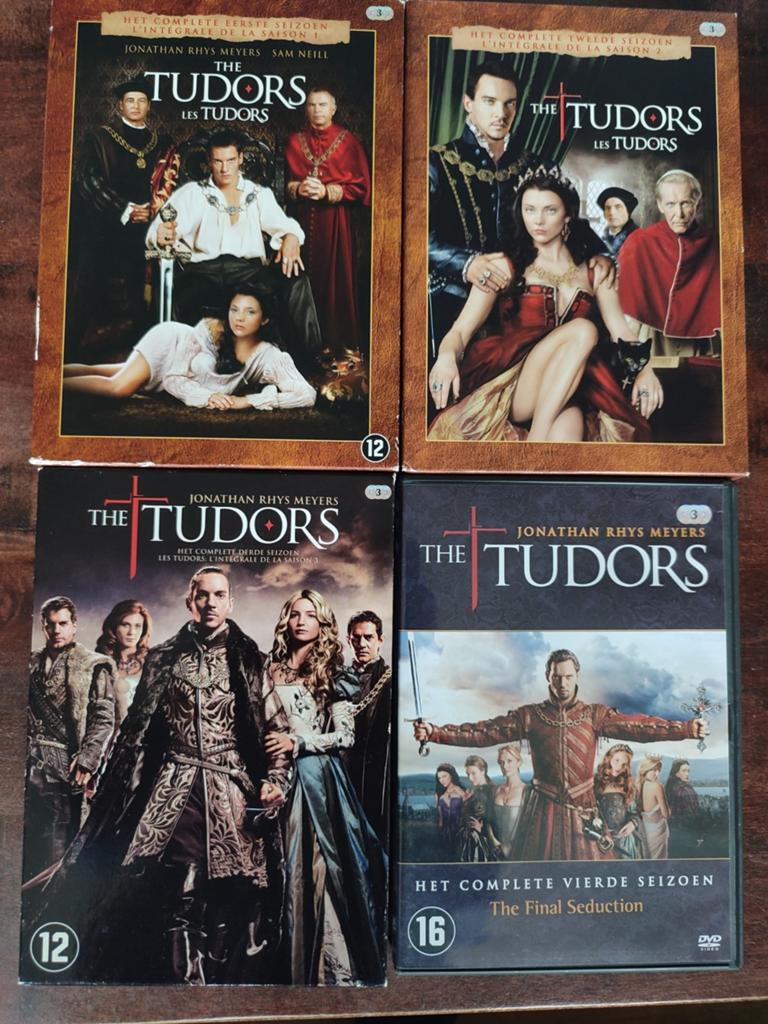 12-DVD : THE TUDORS compleet 1 - 4 (nederl en frans ondert), Ophalen of Verzenden