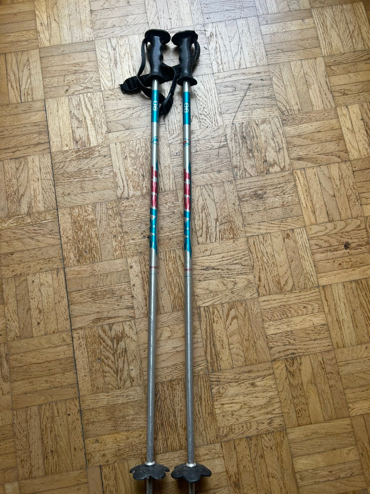 Skistokken 90 cm, Sport en Fitness, Ophalen, Zo goed als nieuw