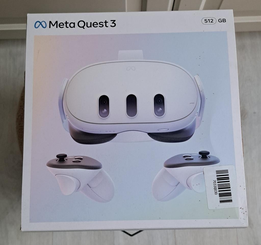 Meta Quest 3 – 512GB + accessoires, Games en Spelcomputers, Ophalen of Verzenden, Zo goed als nieuw, VR-bril, Overige platformen