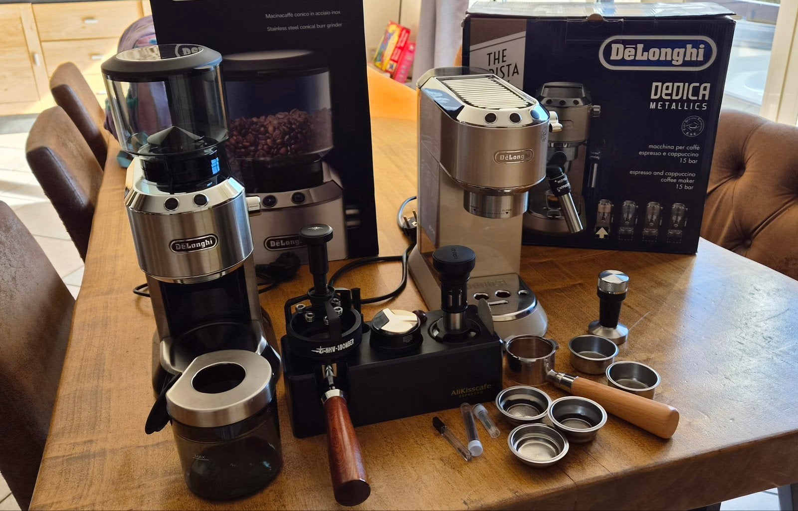 delonghi kit barista, Enlèvement