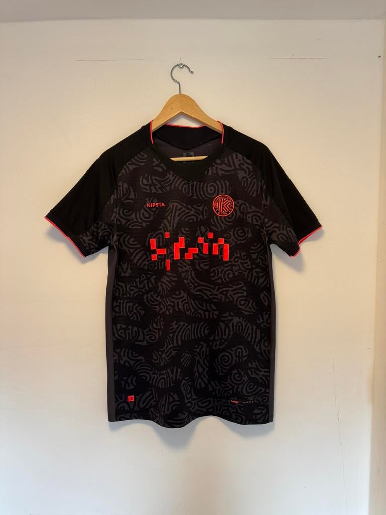 Kipsta Viralto Voetbalshirt, Ophalen of Verzenden, Zo goed als nieuw, Maat 48/50 (M), Zwart