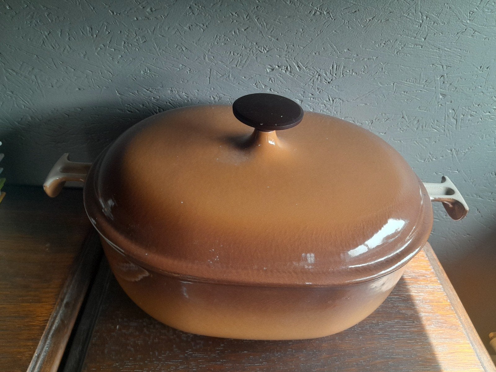 la creuset kom, Ophalen
