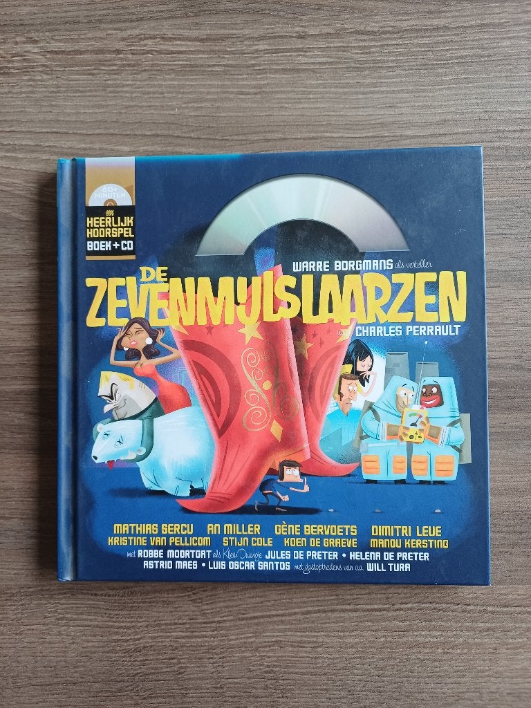 CD + boek Het Geluidshuis (De zevenmijlslaarzen), Boeken, Ophalen of Verzenden, Diverse auteurs, Cd, Kind