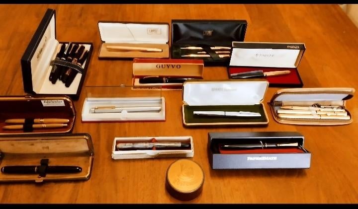 Collection de stylos à plume à vendre., Enlèvement ou Envoi, Stylo, Cross