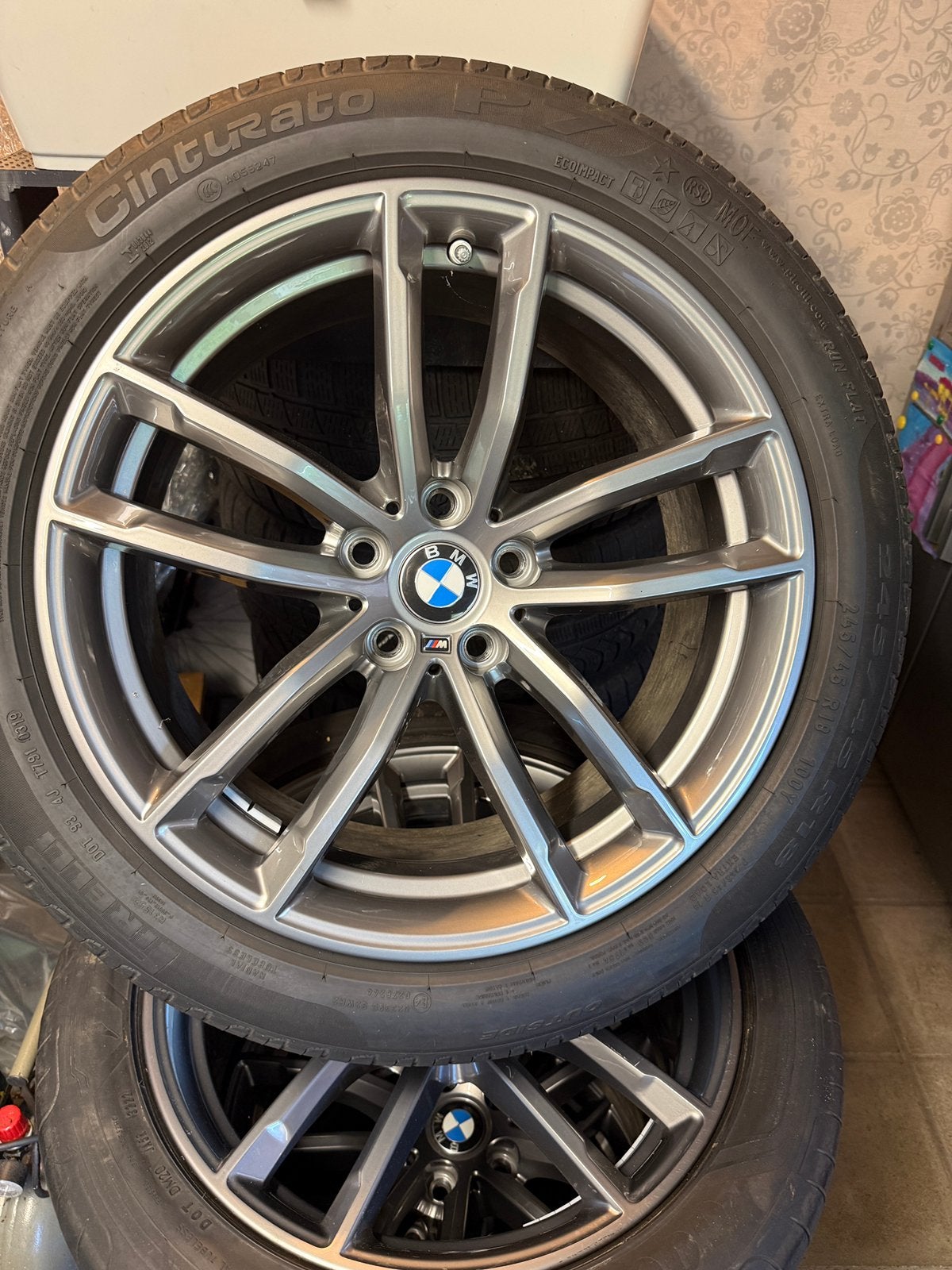 Bmw 5-serie g30/31 kit de roues, Auto-onderdelen, Banden en Velgen, Ophalen, 18 inch, Overige, Gebruikt