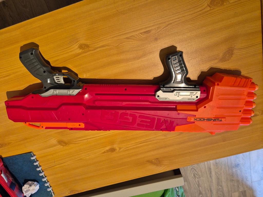 Nerf mega twinshock, Kinderen en Baby's, Speelgoed | Babyspeelgoed, Ophalen