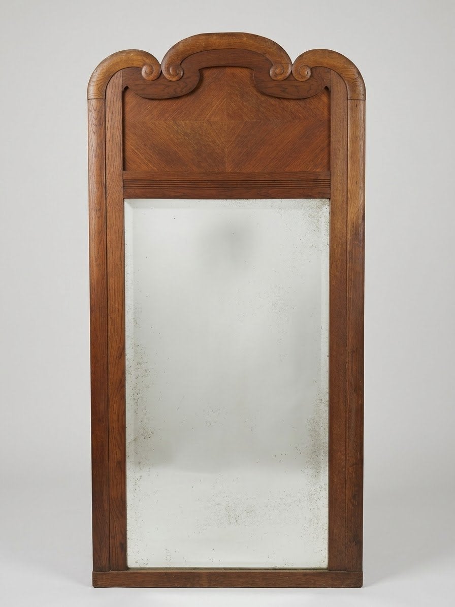 Magnifique miroir ancien authentique de style Art Déco 1934, Antiquités & Art, Antiquités | Miroirs, Enlèvement