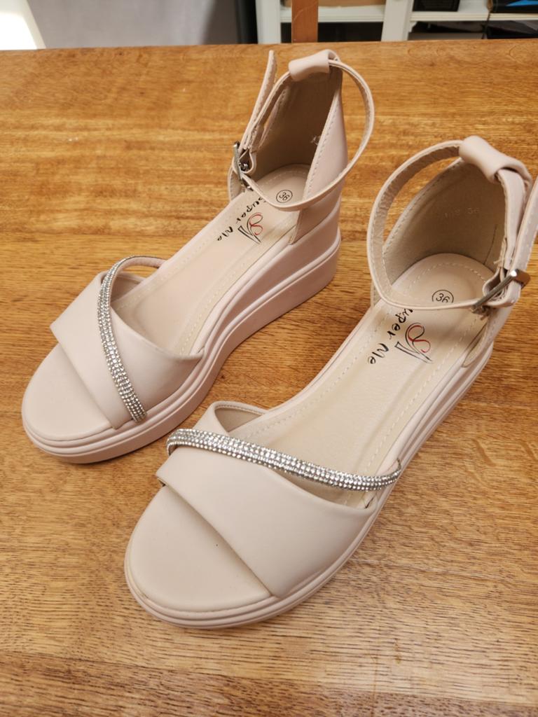Vrouwen Sandalen, Kleding | Dames, Trouwkleding en Trouwaccessoires, Beige, Schoenen, Nieuw, Ophalen of Verzenden