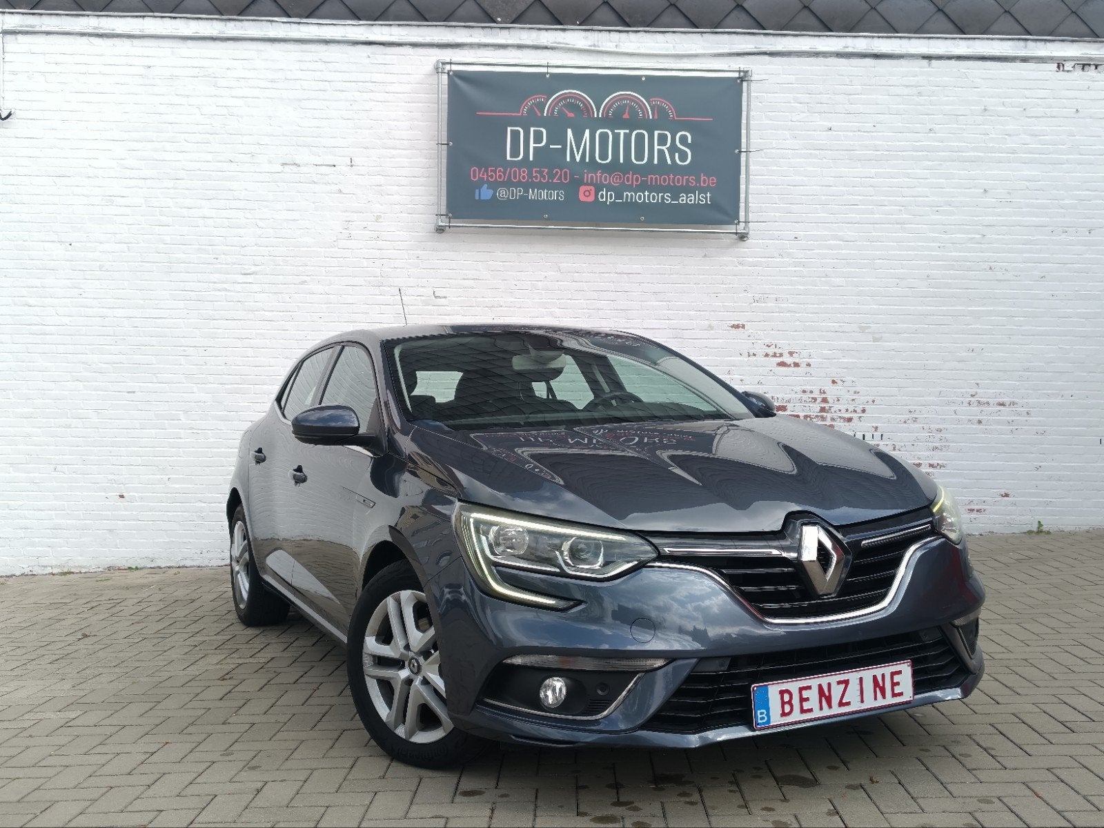 Renault Mégane 1.2tce benzine, Argent ou Gris, Entreprise, Boîte manuelle, Noir